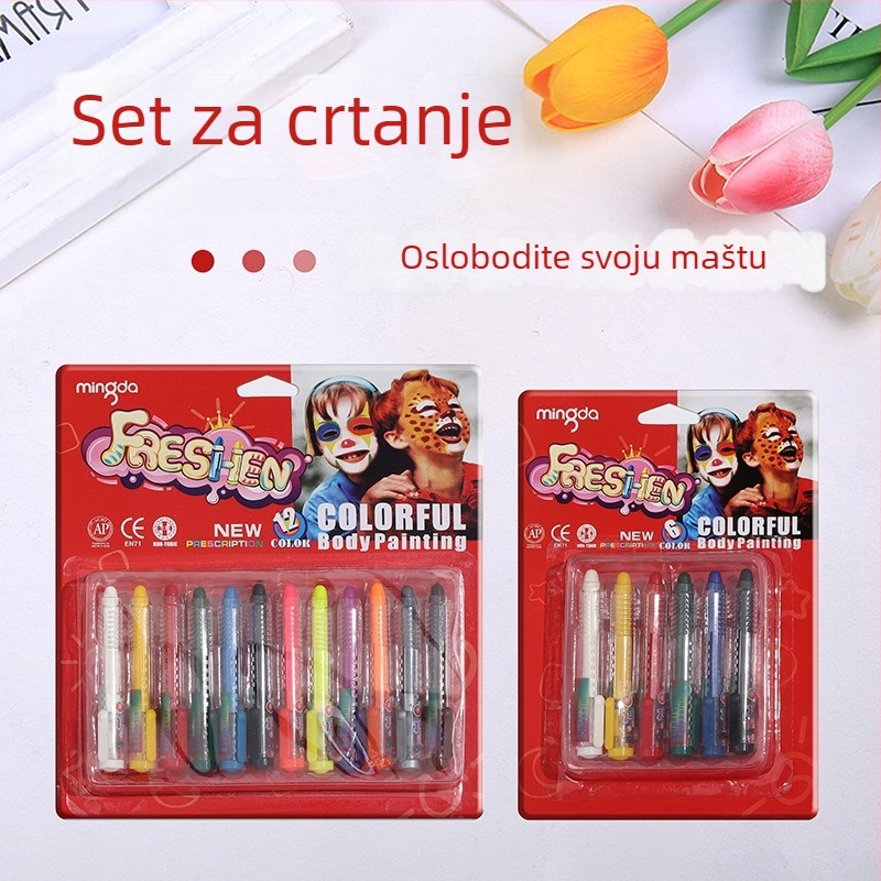 Bo Yi Xuan dječji krejon za lice, 10 g, prilagođeni logo