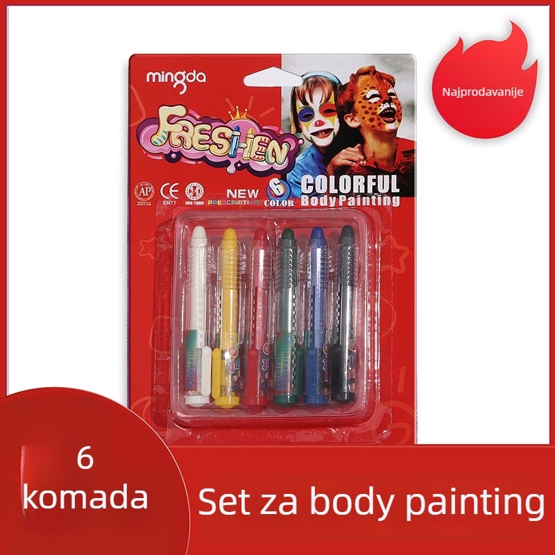 Bo Yi Xuan dječji krejon za lice, 10 g, prilagođeni logo