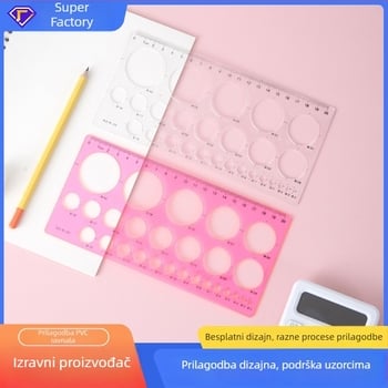 Jintao Wanhua plastično pravilo, 245 g, centimetarski geometrijski crtajući alat