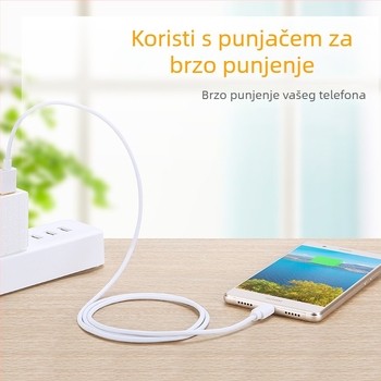 CE-LINK Micro USB kabel za podatke - čisti bakreni vod, oklop opleten s aluminijskom folijom i zemljanim vodom, PVC kućište, automatsko isključivanje
