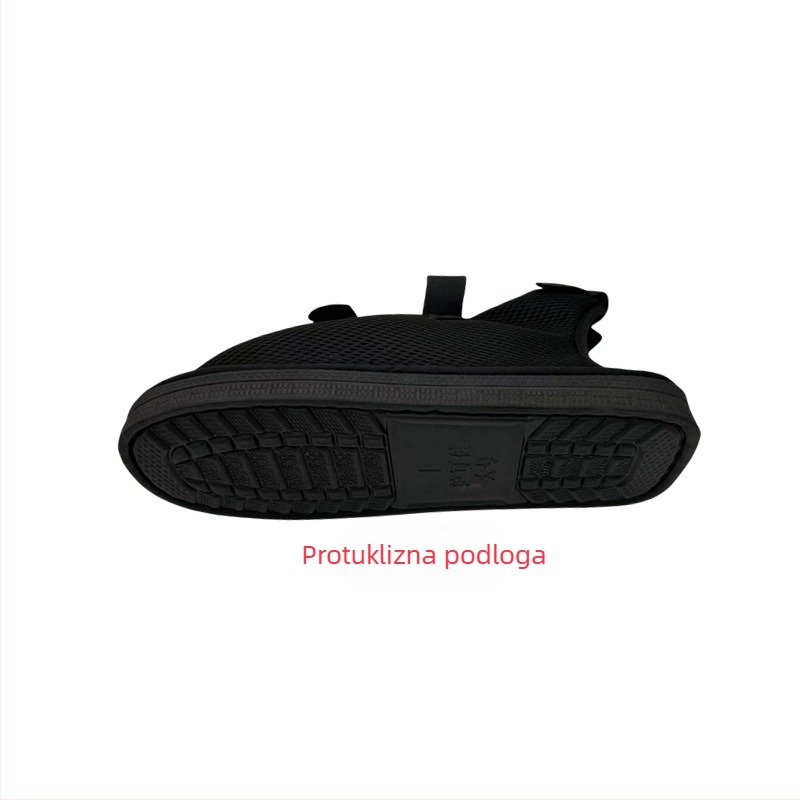 Postoperativna zaštitna obuća za prijelom, s otvorenim gornjim dijelom, antistatična, mrežasti gornji dio (za nošenje s gipsom)