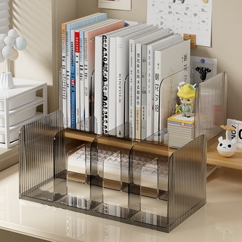 Prozirni stolni držač za knjige, plastika, model: Book Stand, neto težina 180