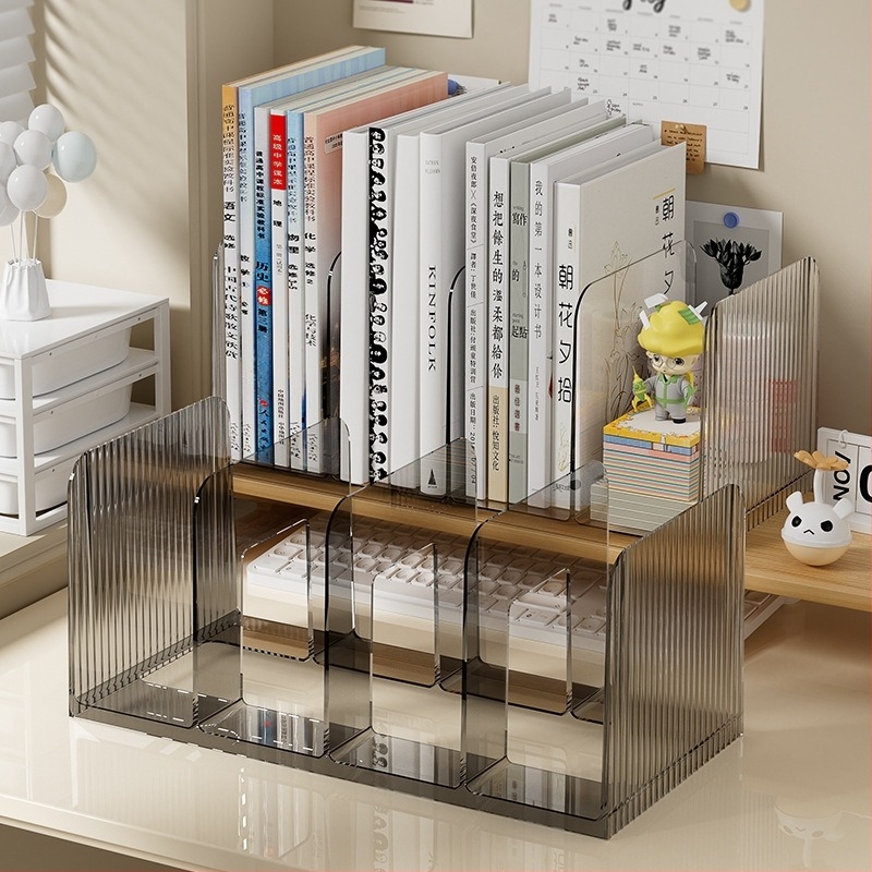 Prozirni stolni držač za knjige, plastika, model: Book Stand, neto težina 180