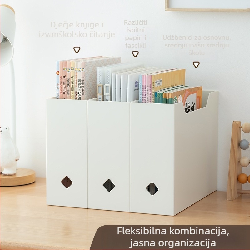 Višestruki stolni nosač za knjige – plastični klip za knjige, organizator, model SD-2639, pogodan kao poklon
