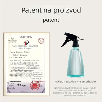 Rip vrtni raspršivač za zalijevanje biljaka, 500 ml, PET tijelo / PP glava