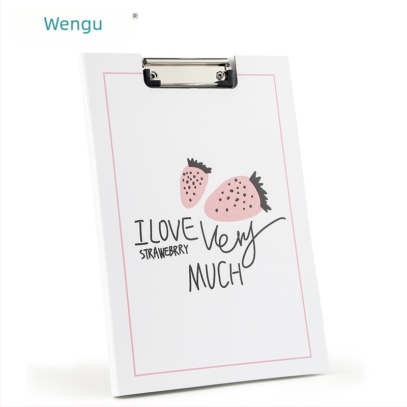 Wen Gu A4 klips za papir – jednostruki klip, papir, uključeno logo