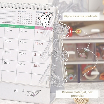 Li cao LC5242A Prozirni akrilni klips za planer i karte