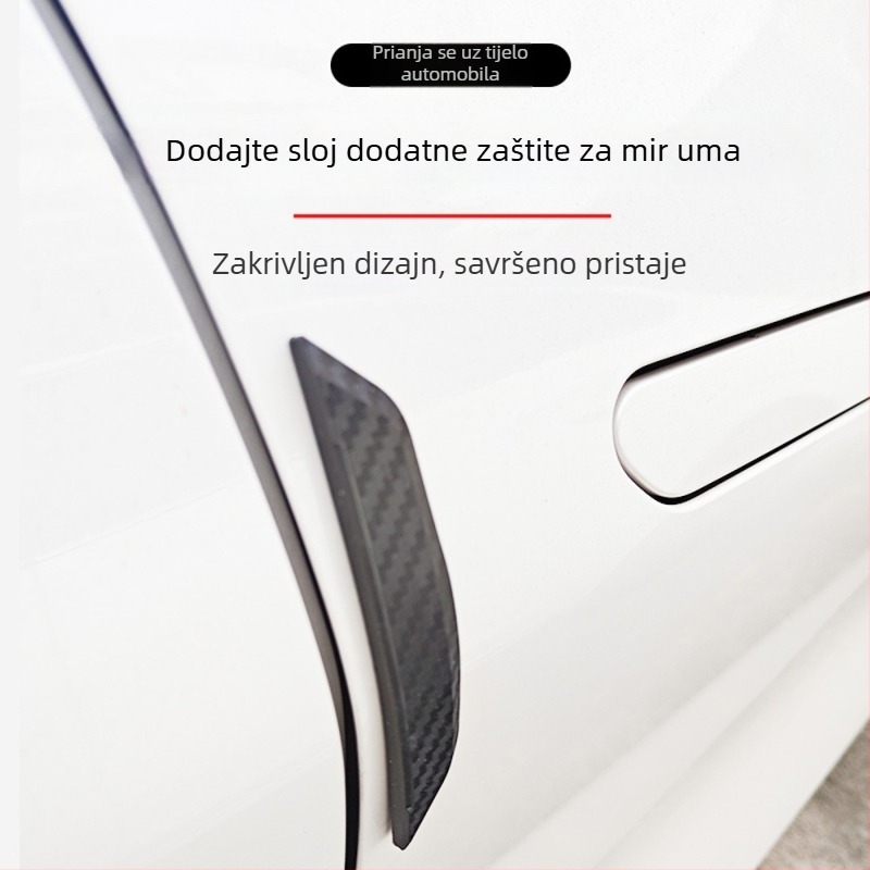 Zaštitna traka za vrata automobila, silikon, model AC-723, univerzalni tip, prilagodljiva