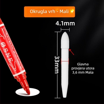 Marker olovka Marie's/Marley s zamjenjivim jezgrom, 64 opcija punjenja, za umjetnike i studente