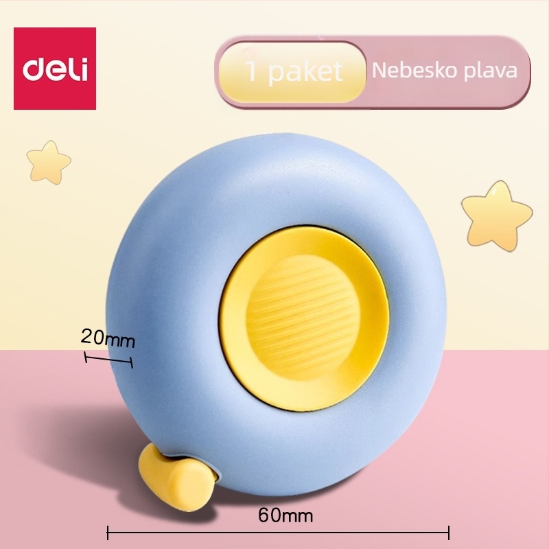 Deli TT102 Okrugla plastična mjeračka traka, model TT102