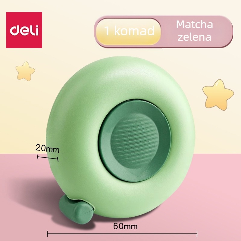 Deli TT102 Okrugla plastična mjeračka traka, model TT102