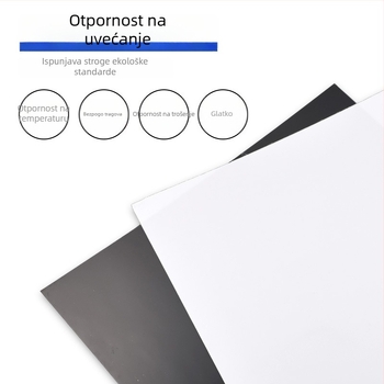 Svijetla PVC ploča s prozirnim PET filmom, vatrootporna PC tvrda ploča, rezanje po narudžbi