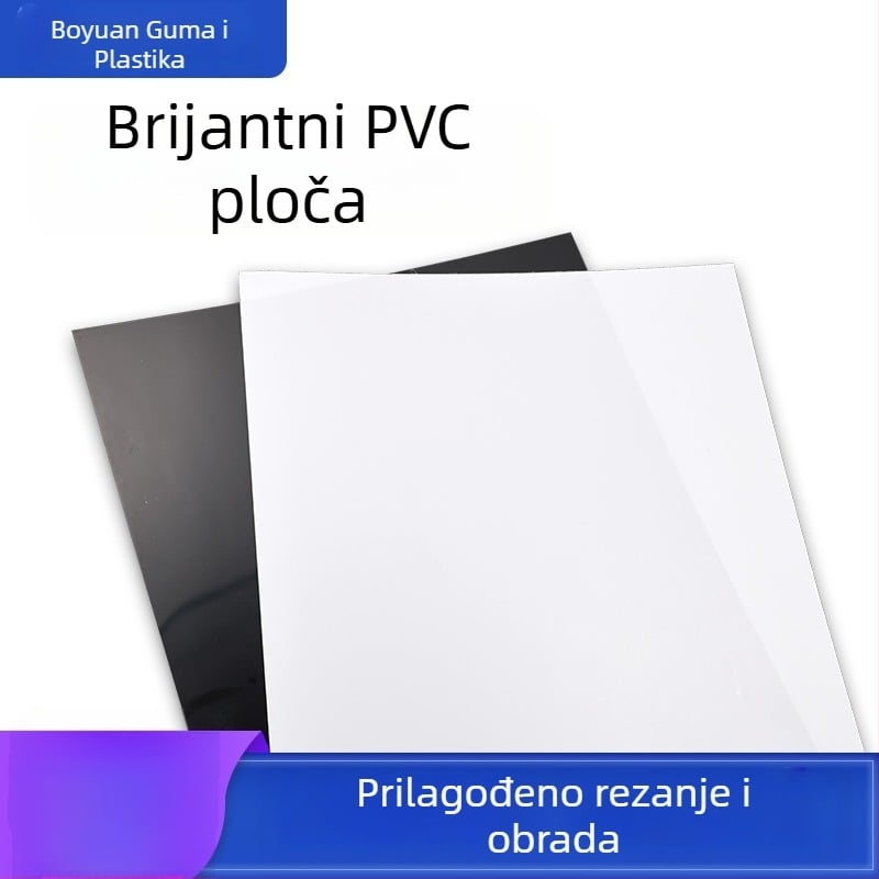 Svijetla PVC ploča s prozirnim PET filmom, vatrootporna PC tvrda ploča, rezanje po narudžbi