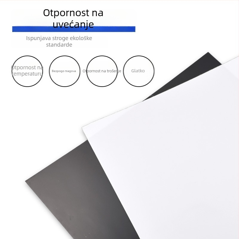 Svijetla PVC ploča s prozirnim PET filmom, vatrootporna PC tvrda ploča, rezanje po narudžbi