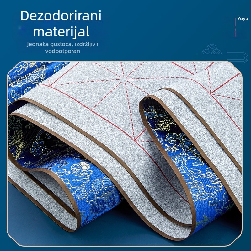 Set za praktičnu kaligrafiju na platnu s vodom, brzo sušenje, kopirajući blok s rižinom mrežom i debeli imitirani rižin papir — ovlaštena privatna marka