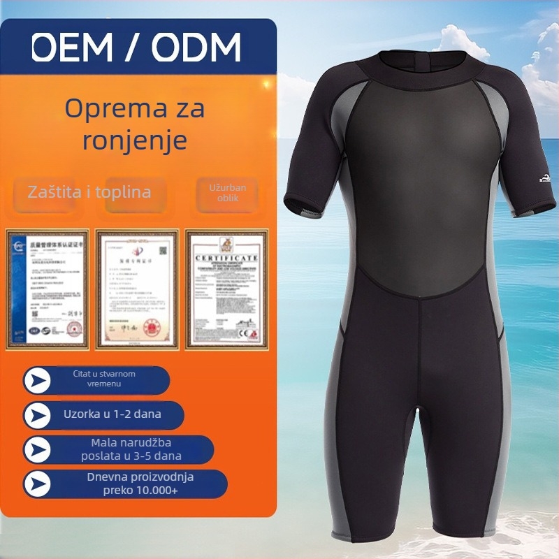 Neopren kombinezon – topao, muški, za odrasle, za ronjenje i plivanje