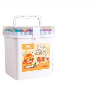 True Color akril marker s mekanim vrhom za umjetnost, velik kapacitet, osnovno pakiranje