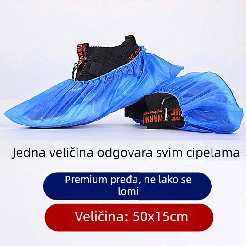 PE film za zaštitu cipela za automatne strojeve za zaštitu cipela s T-buckle, vodootporan, jednokratna upotreba