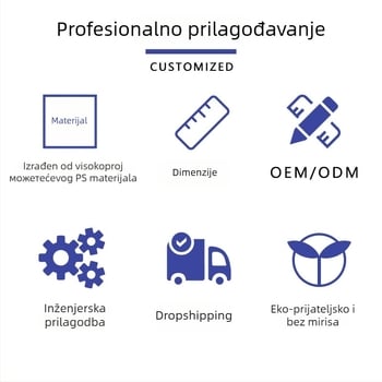 Keji K-511 plastični držač za olovke, stolni, kvadratnog oblika, prozirni višenamjenski organizator kancelarijske potrepštine s nagibnim umetkom