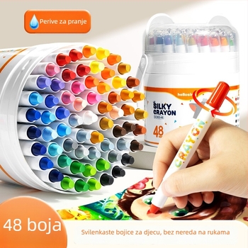 Dječje slikarske štapiće – Jiyu Painted Stick, jednostrani vrh, plastično kućište, ovlaštena privatna marka