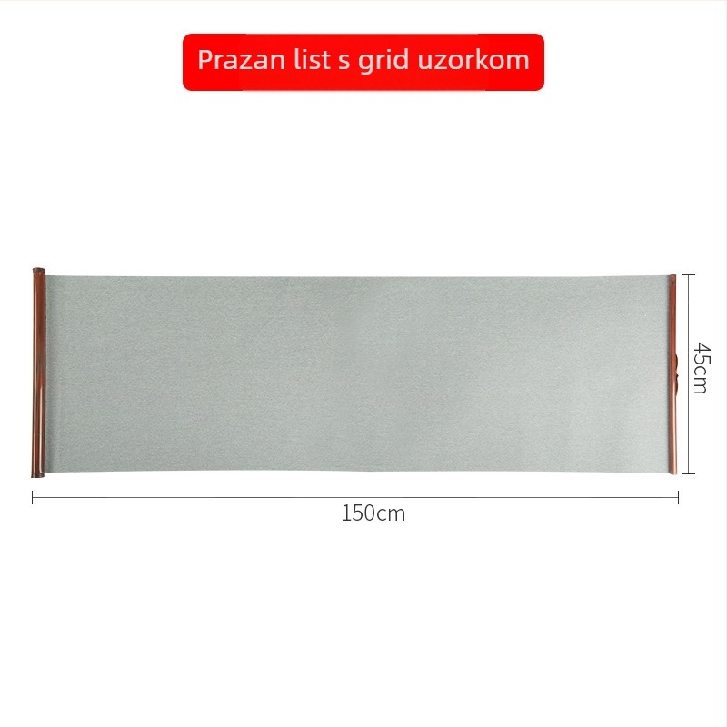 Tekstil za pisanje vodom za kaligrafiju — netkani materijal, Marka: Practice every day, Serija: Water writing cloth, Namjena: vježbanje kaligrafije vodom, Oblik: pravokutnik