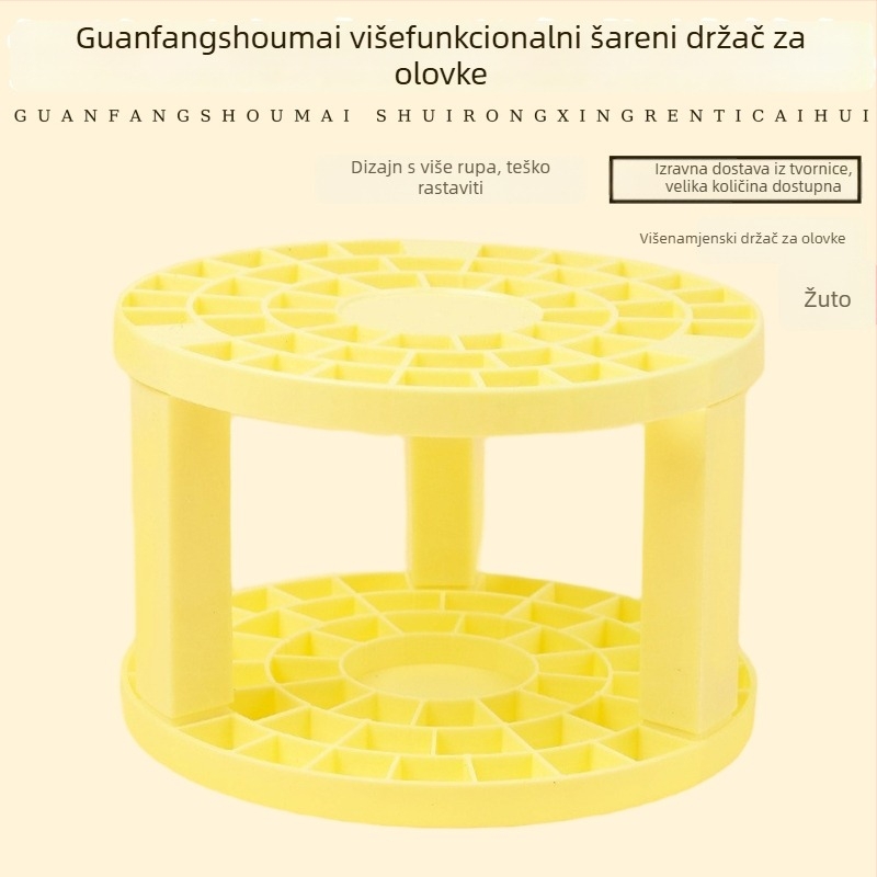 Dječji plastični držač za olovke i četkice, uklonjiv, višenamjenski