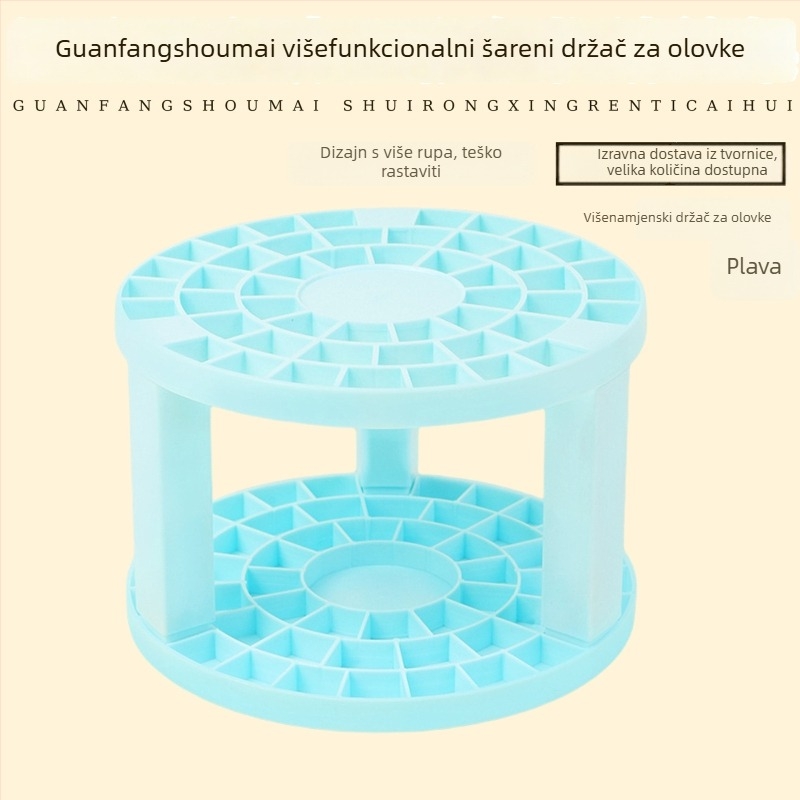Dječji plastični držač za olovke i četkice, uklonjiv, višenamjenski
