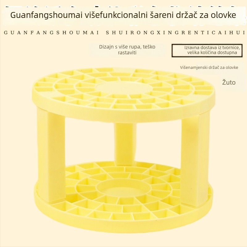 Dječji plastični držač za olovke i četkice, uklonjiv, višenamjenski