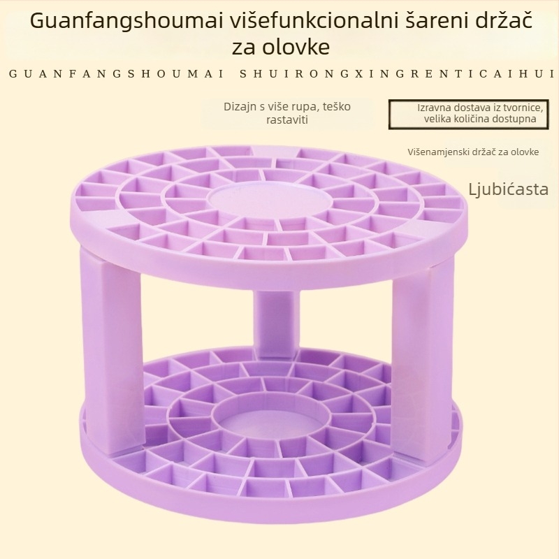 Dječji plastični držač za olovke i četkice, uklonjiv, višenamjenski