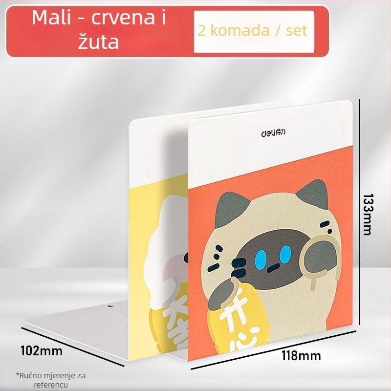 Deli Tb650 Metalni Držač za Knjige za Stol