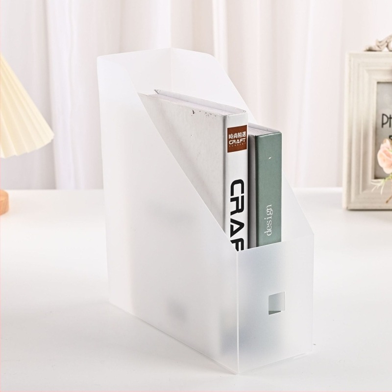 Stolni organizator za foldere i knjige, PP materijal, model 001, dimenzije 9×24×27.