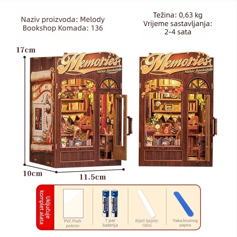 DIY drveni blokovi za bebe i malu djecu (0–2 godine) – koordinacija ruka-oka, intelektualni razvoj, praktično učenje