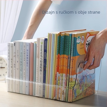 Stolna kutija za pohranu knjiga, Yoshi, model YKLSL, plastika, neto težina 100