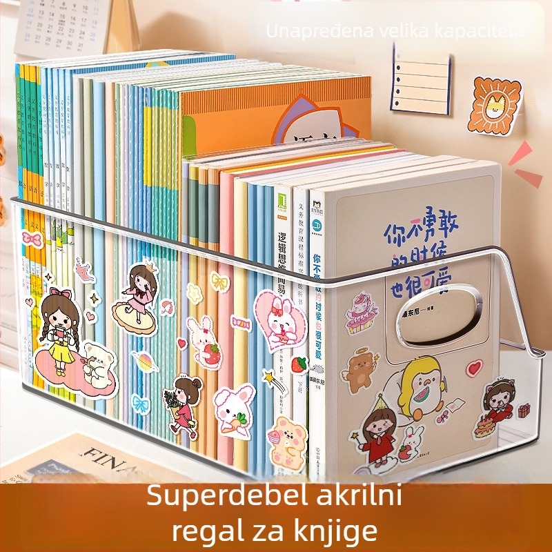 Stolna kutija za pohranu knjiga, Yoshi, model YKLSL, plastika, neto težina 100