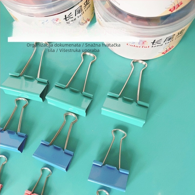 Metalni držač za dokumente s dovetail klipom i dugim repom (Marka Warehouse; Materijal Metal; Tip proizvoda: držač za dokumente)