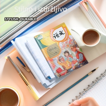 Samozalijepni zaštitnik za udžbenike, ekološki CPP materijal, mat završetak ili proziran završetak, zaštita udžbenika