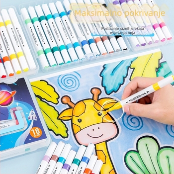 Hobby dvostrano završni akrilni marker za početak školske godine i darovi učenicima