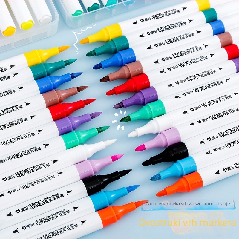 Hobby dvostrano završni akrilni marker za početak školske godine i darovi učenicima