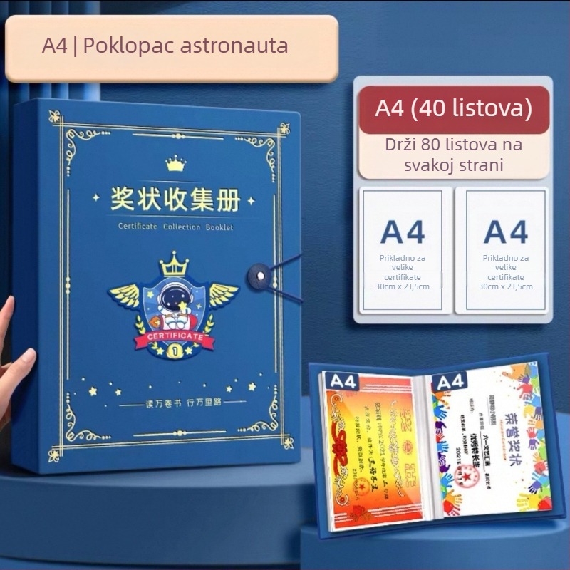 Knjižica za skupljanje certifikata za zid, Jiaxun, PP materijal; proizvođač: Jiaxun; uvoz: ne; IP dopuštenje: ne.
