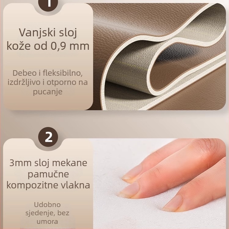 Kožna presvlaka za sjedalo za električna vozila – vodootporna, UV zaštita, visoka izdržljivost, za motocikle i električne bicikle