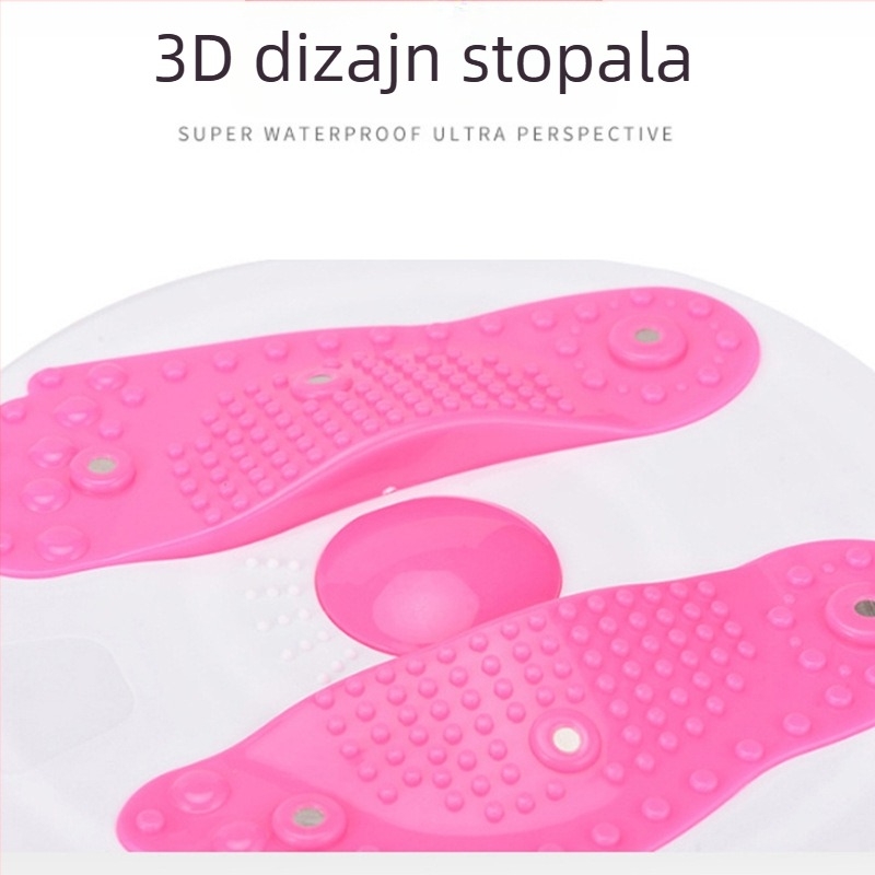 Disk za trbušne mišiće 510 Twist Plate, sklopiva, 600 g, PP + magnetne perle, za ured, dom i vanjsku upotrebu