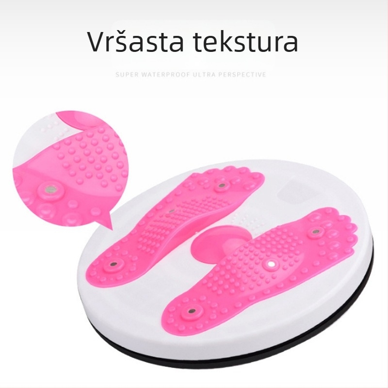 Disk za trbušne mišiće 510 Twist Plate, sklopiva, 600 g, PP + magnetne perle, za ured, dom i vanjsku upotrebu