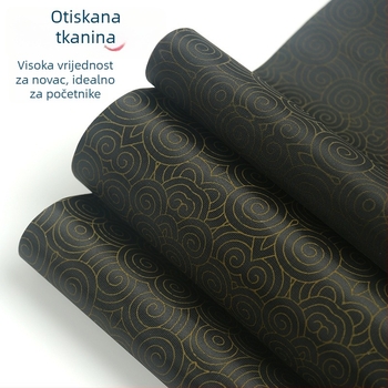 Set kaligrafije za početnike s platnom za vodopis i osi za navlačenje (Serija: Water Writing Cloth; Materijal: Print Oxford platno; Svrha: Prakticiranje kaligrafije; Oblik: Pravokutnik)