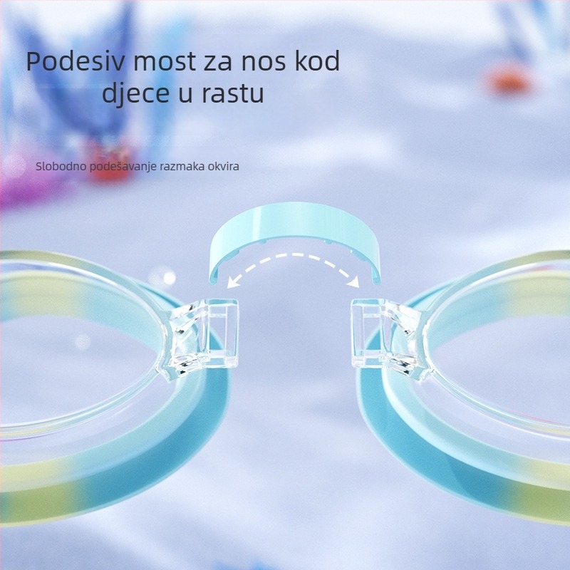 Lemon Baby dječje plivačke naočale, vodootporne, anti-fog, HD PC leće