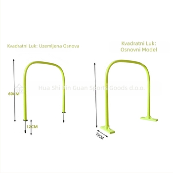 Nogometna trening arka vrata, ABS materijal, prilagodljivo, pogodno za nogomet i više sportova