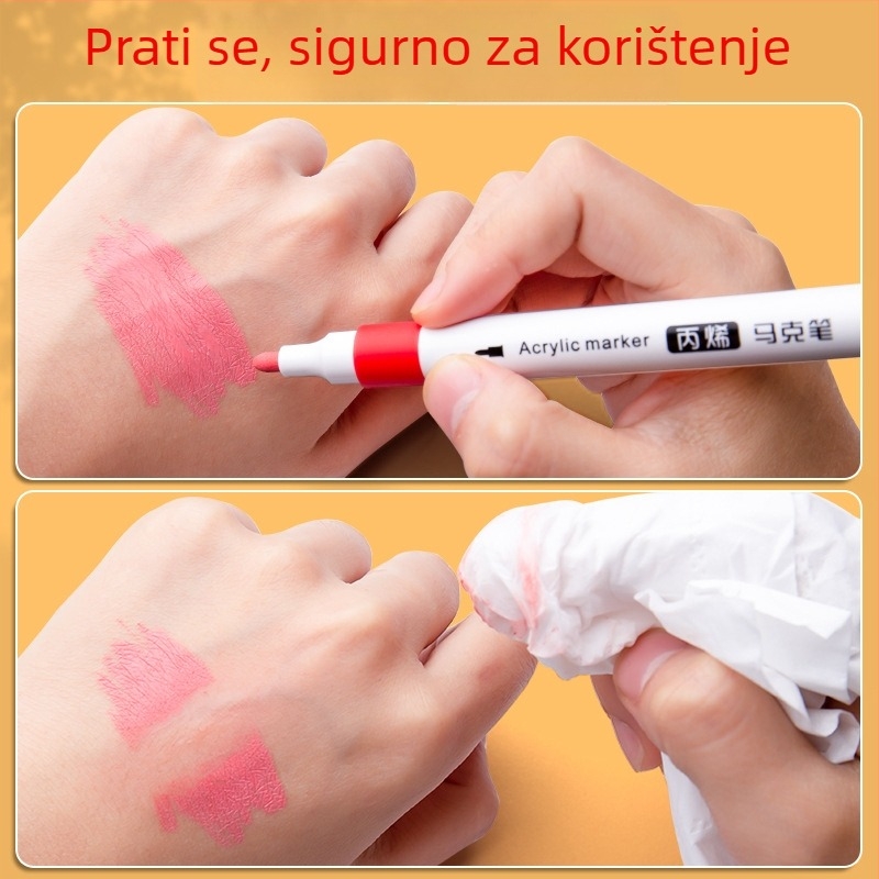 Good Li akrilni marker, 60 dopunjivih boja, akvarelni stil, za graffiti i DIY crtanje