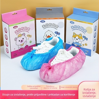 Navlake za obuću od netkanog materijala, ojačane, protuklizne, zaštita od prašine, otporne na habanje