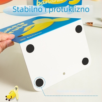 L-oblik metalni stalak za knjige za stol – Jiaxun, set od 2 komada, neto težina 453 g