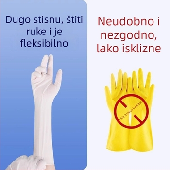 Nitril rukavice za kuhinju i kućanske poslove, debele i izdržljive