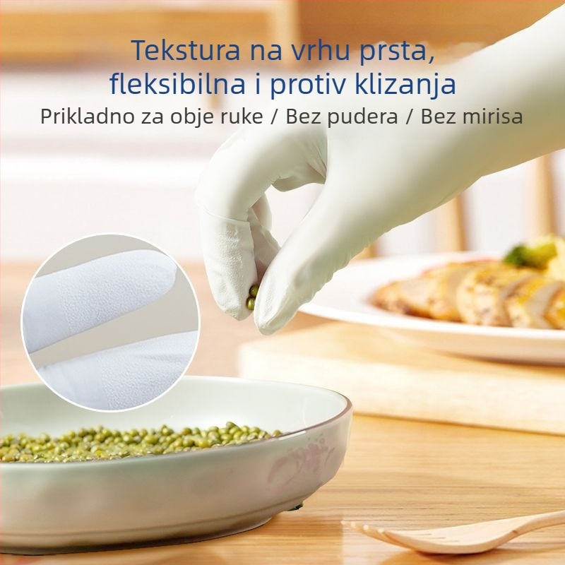 Nitril rukavice za kuhinju i kućanske poslove, debele i izdržljive